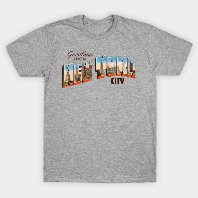 Greetings from New York City T-Shirt by reapolo